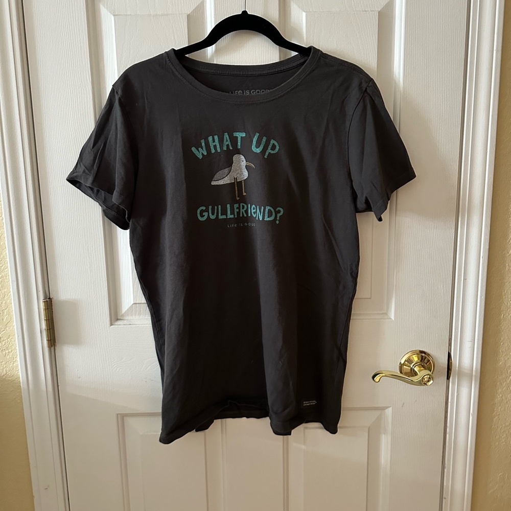 Life is Good Women’s What Up Gullfriend Tee